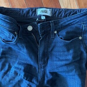 Paige dark wash jeans Size 24 Skinny Ankle